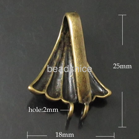 Brass Pendant Bali,Nickel-Free,Lead-Safe,